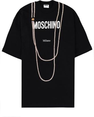 Moschino T Shirt With Logo