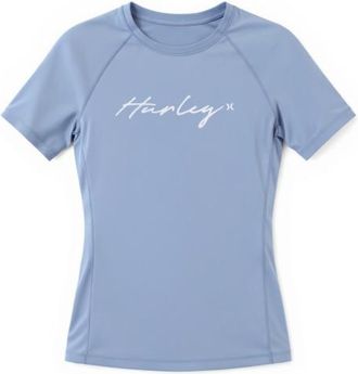 Hurley Rash S/S Tee Lycra f&uuml;r Damen | lila
