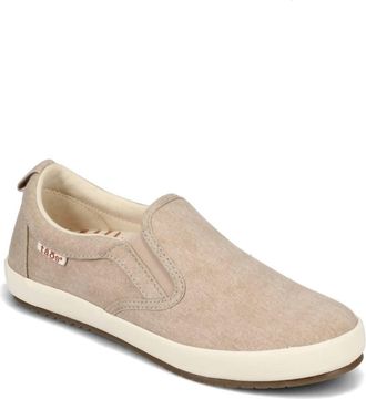 Taos Womens Dandy Shoes In Oat Wash Canvas