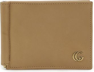Gucci Beige Leather Money Clip (Pre-Owned)