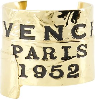 Givenchy Tape Cuff - Dames - Armbanden - Geel - M - Accessoires