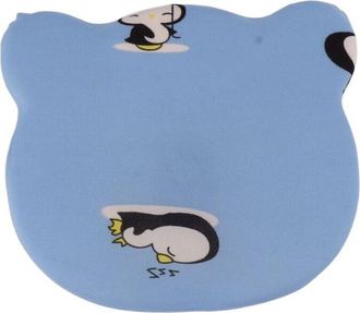 OEM Almohada Infantil Four Seasons Con N&uacute;cleo De Espuma Viscoel&aacute;stica Extra&iacute;ble Y Funda Transpirable Azul Ping&uuml;ino
