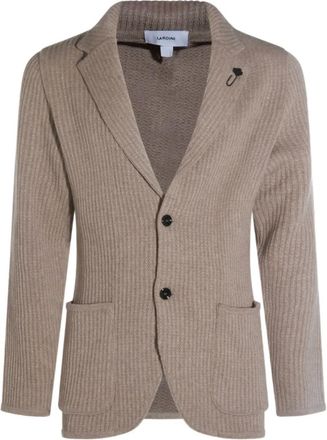 Lardini Blazer a coste - Marrone