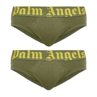 Palm Angels Uomo, Mutande, Verde, XL, new