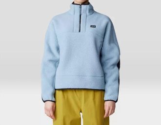 Mountain Hardwear Womens Hicamp Fleece Pullover In Element