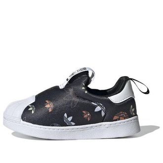 adidas (TD) adidas Superstar 360 Repeat Logo - Black GX1870