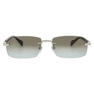 Gucci Brown Rectangular Mens Sunglasses GG1221S 008 56
