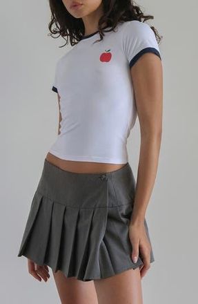 Motel Salida Graphic T-Shirt in White/Navy at Nordstrom Rack, Size Xx-Small