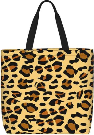 Generic Women Handbag Leopard Print Tote Bag Waterproof Large Capacity Beach Travel Bags, For Wedding, Graduation, School, Birthday, Holiday