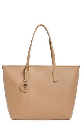 Furla Classic Zip Top Tote Bag in Deserto at Nordstrom Rack