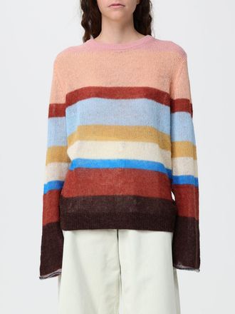 Paul Smith Multicolour Striped Wool and Alpaca Blend Crewneck Jumper