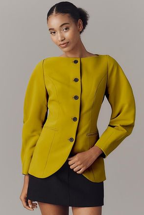 Aligne Artemis Curve-Sleeve Blazer Jacket