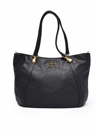 Ermanno Scervino Veda Shoulder Bag With Structured Silhouette And Gold-Tone Accents