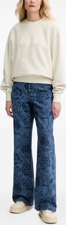 A.P.C. Jeans a fiori - Blu