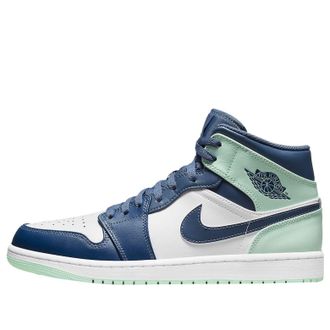 Nike Jordan Air Jordan 1 Mid Blue Mint 554724-413
