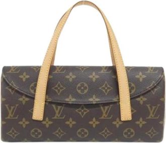 Louis Vuitton Pre-owned Handbags, female, Brown, Size: ONE SIZE Pre-owned Canvas Handbag