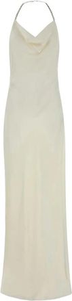 Stella McCartney Ivory Satin Long Dress