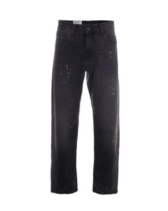 Carhartt Work in Progress Black Landon Tapered Denim Jeans