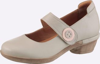 Gemini Pumps GEMINI, Damen, Gr. 36, hellgrau, Glattleder, Schuhe Pumps