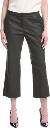 Lafayette 148 New York Manhattan Cropped Pants In Eclipse