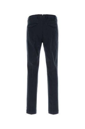 Pantaloni Torino Mens Midnight Blue Stretch Cotton Pant Exterior: Elastane Pantaloni Trousers