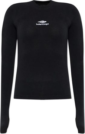 Balenciaga Mujer, Camisetas, Negro, Talla: L