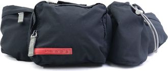 Prada Black Polyester Fanny Pack (Pre-Owned)