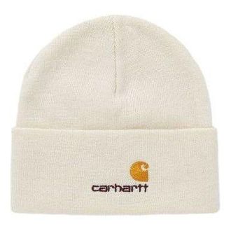 Carhartt Work in Progress 25 American Script Beanie White I034235-05-XX