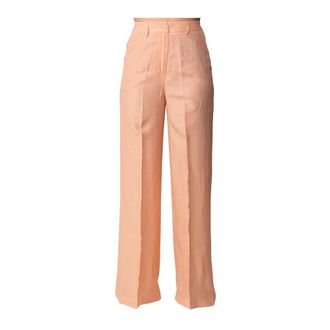Hanita Wide Trousers, female, Pink, Size: XS Pantaloni