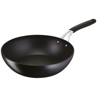 Lagostina padella wok in alluminio 28 cm nera - 012165041828 - lagostina