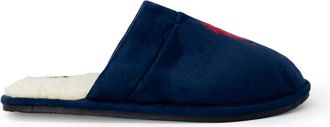 Ralph Lauren Klarence Big PP - Heren - Pantoffels - Blauw - 40 EU - Polyester - Schoenen