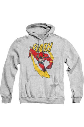 Gildan Justice League of America Lightning Trail Adult Pull Over Hoodie / Hooded Sweatshirt