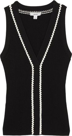 Reiss Lanette Colourblock Top
