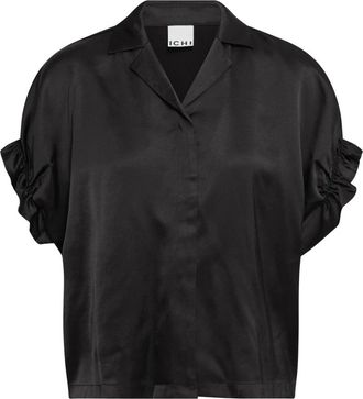 Ichi Ichi - Blouses & Hemden - Dames - Blouses & Shirts - Zwart - Maat: L