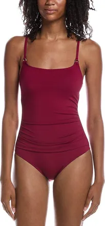 Anne Cole Shirred Mallot One-Piece