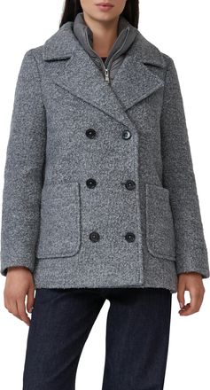 s.Oliver Cabanjacke S.OLIVER, Damen, Gr. 36, grau melange, Web, Obermaterial: 65% Polyester, 35% Wolle. Futter: 100% Polyester, unifarben, gerade h&uuml;ftbedeckend