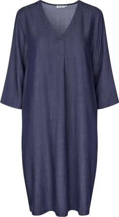 Masai Ma Nodetta Jurk - Dames - Korte kleedjes - Blauw - L - Denim - Kleedjes