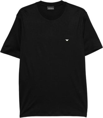 Emporio Armani Logo-embroidered T-shirt