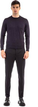 Drumohr Cashmere-Silk Crewneck Sweater
