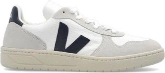 Veja White Nautico V-10 B-Mesh Sneakers, Brand Size 39 ( US Size 6 )