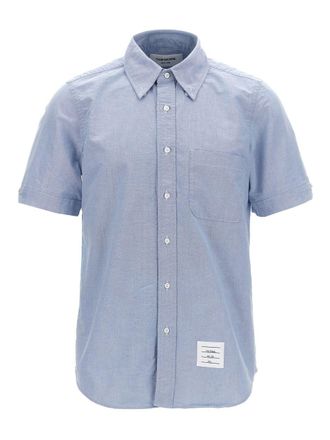 Thom Browne Mens Shirts Clear Blue