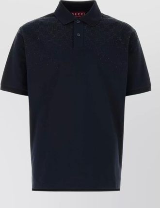 Gucci piqu&eacute; polo shirt
