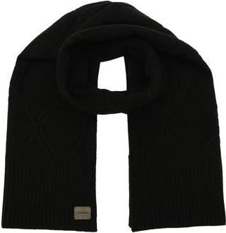 AllSaints Brushed Wool Scarf in Black at Nordstrom Rack