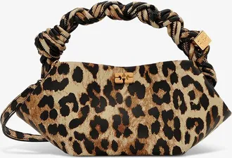 Ganni Mixed Mini Bou Bag in Leopard