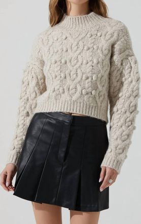 Astr Mikita Skirt In Black