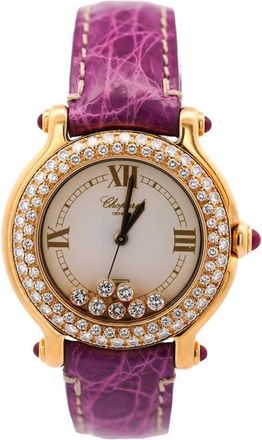 Chopard Pre-owned Chopard Happy Sport Quartz White Dial Unisex Watch 4144