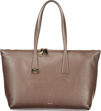 Furla Olivia L Tote Bag - Dames - Shoppers - Bruin - ONE Size - Tassen