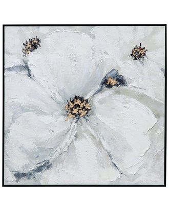 Bassett Mirror Company Dogwood Framed Canvas