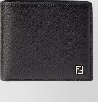 Fendi calf leather bi-fold wallet