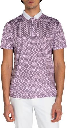 Redvanly Duncure Performance Polo in Lilac at Nordstrom, Size Xx-Large